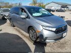 2021 Honda Odyssey Touring Silver vin: 5FNRL6H85MB042750