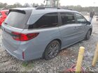 2025 Honda Odyssey Touring Синий vin: 5FNRL6H8XSB031126