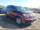 2021 Honda Pilot 2wd Ex Maroon vin: 5FNYF5H32MB004961