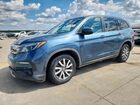 2020 Honda Pilot Exl Blue vin: 5FNYF5H53LB005746
