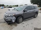 2020 Honda Pilot Exl Gray vin: 5FNYF5H56LB007166