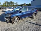 2020 Honda Pilot Exl Blue vin: 5FNYF5H56LB014747