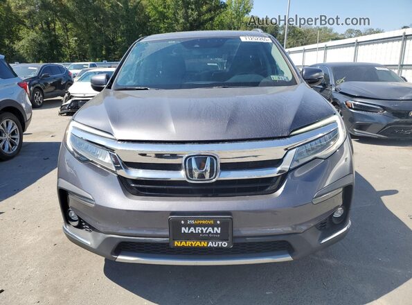 5FNYF5H95MB023556 2021 HONDA PILOT Gray Դիմացի տեսք