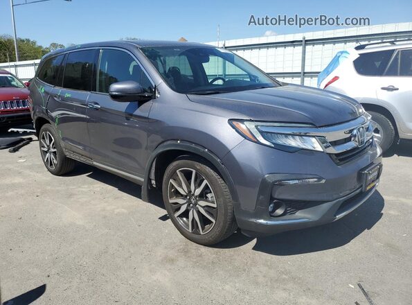5FNYF5H95MB023556 2021 HONDA PILOT Gray Առջևի աջ