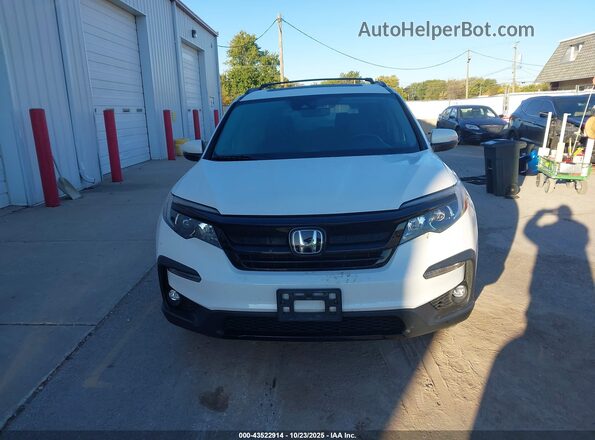 5FNYF6H25MB062415 2021 HONDA PILOT Белый Вид щитка приборов