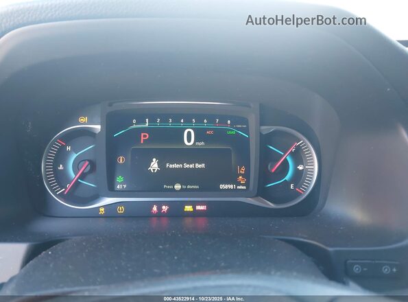 5FNYF6H25MB062415 2021 HONDA PILOT Белый Вид задних сидений