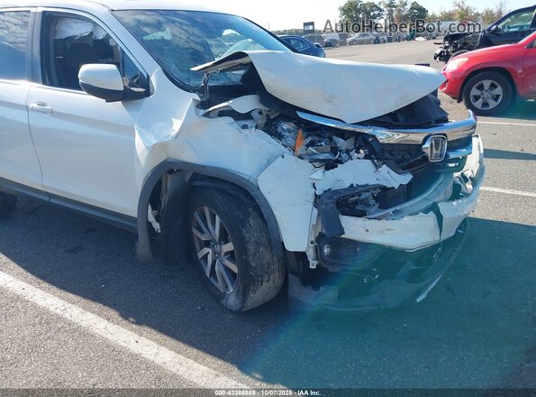 5FNYF6H41KB036229 2019 HONDA PILOT White წინა ხედი