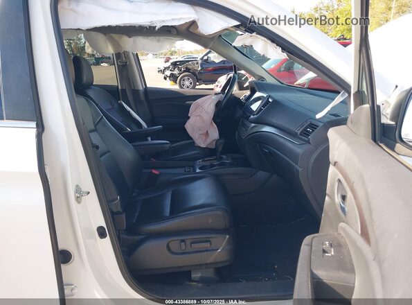5FNYF6H41KB036229 2019 HONDA PILOT White წინა სალონის ხედი