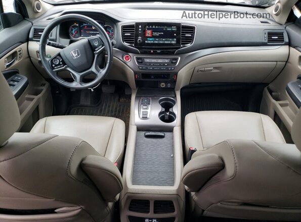 5FNYF6H52MB083247 2021 HONDA PILOT Бордовый Вид панели приборов
