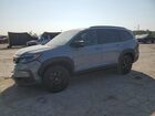 2022 Honda Pilot Trailsport Gray vin: 5FNYF6H86NB035150