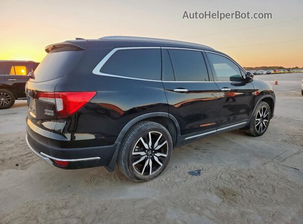 5FNYF6H96KB019549 2019 HONDA PILOT Black Rear right