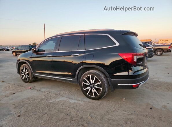 5FNYF6H96KB019549 2019 HONDA PILOT Black Rear left