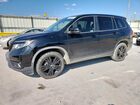 2019 Honda Passport Sport Black vin: 5FNYF7H21KB007902