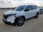 2020 Honda Passport Exl White vin: 5FNYF7H50LB004226