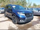 2021 Honda Passport Awd Elite Blue vin: 5FNYF8H06MB029515