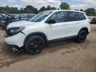 2021 Honda Passport Sport White vin: 5FNYF8H28MB001863