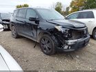 2021 Honda Passport Awd Ex-l Black vin: 5FNYF8H53MB016748