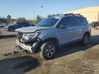 2022 Honda Passport Trail Sport Синий vin: 5FNYF8H66NB019816