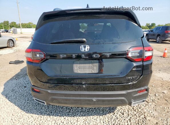 5FNYG2H3XRB010445 2024 HONDA PILOT Черный Вид сзади