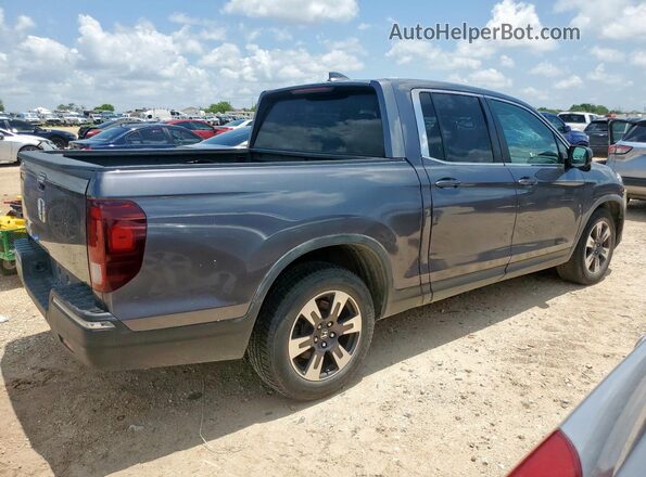 5FPYK2F66JB002057 2018 HONDA RIDGELINE Серый Задняя правая четверть