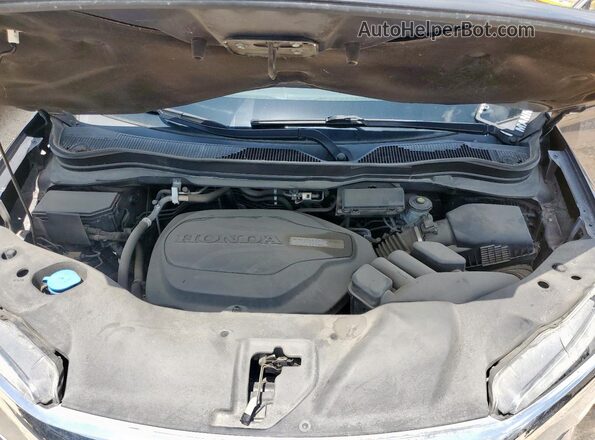 5FPYK2F66JB002057 2018 HONDA RIDGELINE Серый Вид задней части салона
