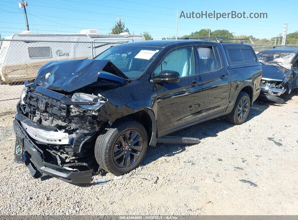5FPYK3F12RB032968 2024 HONDA RIDGELINE Black Vista tres cuartos delantera izquierda