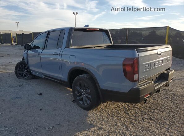5FPYK3F19RB004343 2024 HONDA RIDGELINE Blue Հետևի ձախ