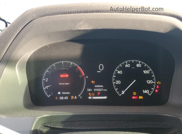 5FPYK3F19RB004343 2024 HONDA RIDGELINE Blue Սարքավորումների վահանակի տեսք