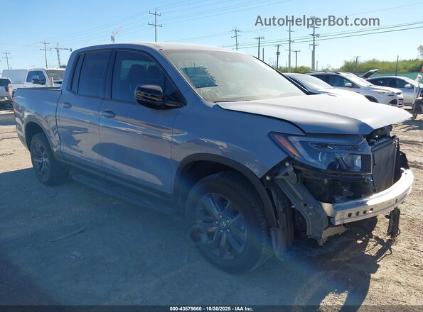 5FPYK3F19RB008215 2024 HONDA RIDGELINE Синий Передняя правая четверть