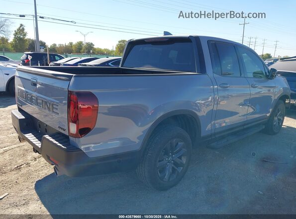 5FPYK3F19RB008215 2024 HONDA RIDGELINE Синий Задняя правая четверть