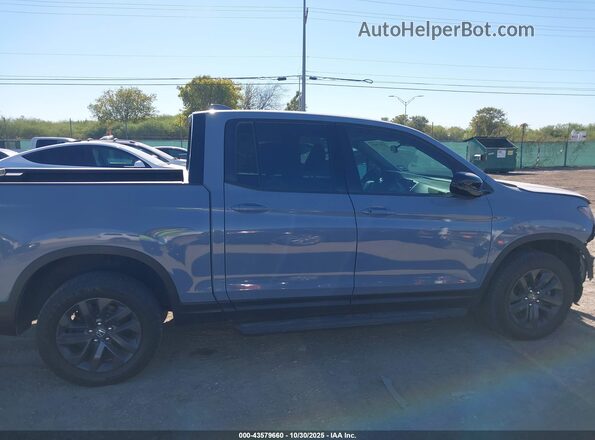 5FPYK3F19RB008215 2024 HONDA RIDGELINE Синий Панорамный вид салона 360°