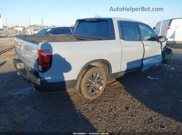 5FPYK3F1XSB008164 2025 HONDA RIDGELINE Синий Задняя правая четверть