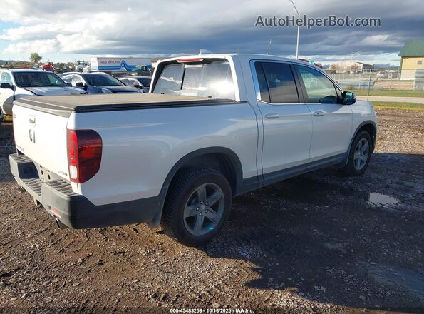 5FPYK3F50NB025921 2022 HONDA RIDGELINE Белый Задняя правая четверть