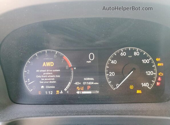 5FPYK3F52SB008436 2025 HONDA RIDGELINE Blue ხელსაწყოთა პანელის ხედი