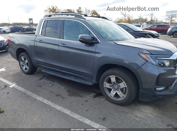 5FPYK3F55RB002740 2024 HONDA RIDGELINE Серый Передняя правая четверть
