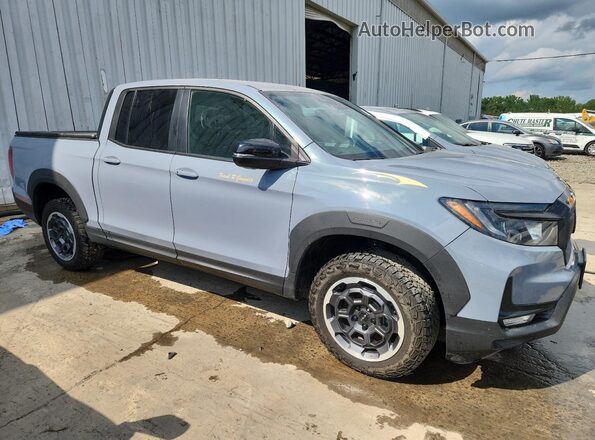 5FPYK3F69RB016438 2024 HONDA RIDGELINE Синий Передняя правая четверть