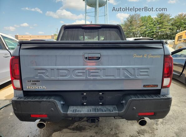 5FPYK3F69RB016438 2024 HONDA RIDGELINE Синий Вид сзади