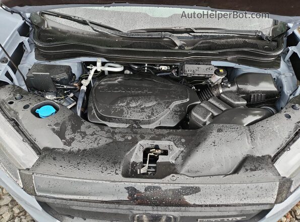 5FPYK3F69RB016438 2024 HONDA RIDGELINE Синий Вид задней части салона