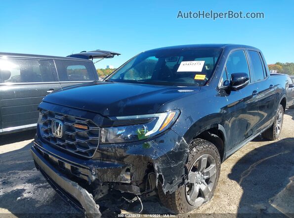 5FPYK3F6XRB030493 2024 HONDA RIDGELINE Black Front left