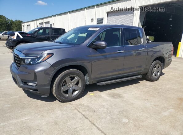 5FPYK3F73NB007012 2022 HONDA RIDGELINE Серый Передняя левая четверть