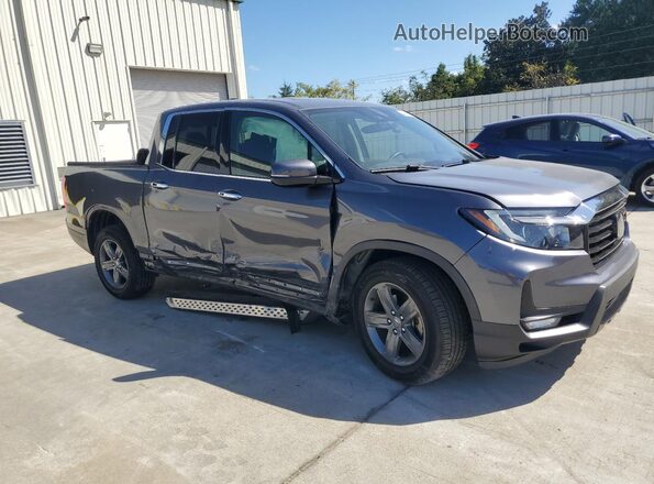 5FPYK3F73NB007012 2022 HONDA RIDGELINE Серый Передняя правая четверть