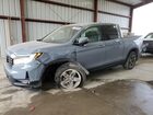 2022 Honda Ridgeline Rtl Blue vin: 5FPYK3F73NB503279