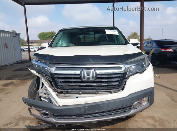 5FPYK3F7XJB003436 2018 HONDA RIDGELINE Белый Вид задней части салона