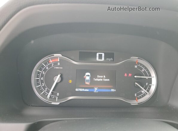 5FPYK3F8XPB011781 2023 HONDA RIDGELINE Белый Вид щитка приборов
