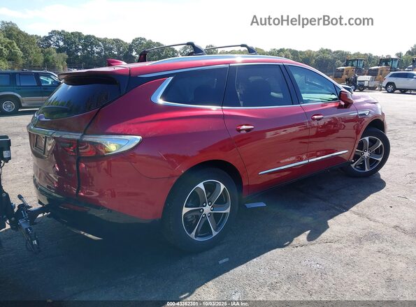 5GAERBKW2NJ148212 2022 BUICK ENCLAVE Красный Задняя правая четверть