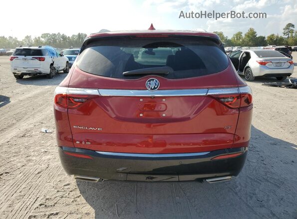 5GAERBKW4RJ119090 2024 BUICK ENCLAVE Красный Вид сзади