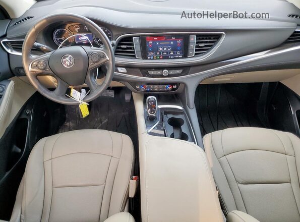 5GAERCKW1MJ254865 2021 BUICK ENCLAVE Белый Вид панели приборов