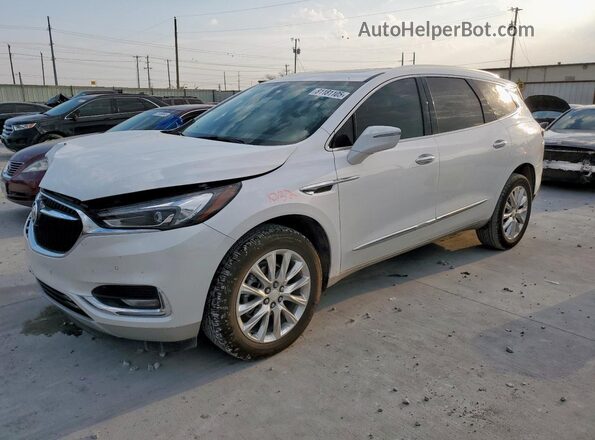 5GAERCKW1MJ254865 2021 BUICK ENCLAVE Белый Передняя левая четверть