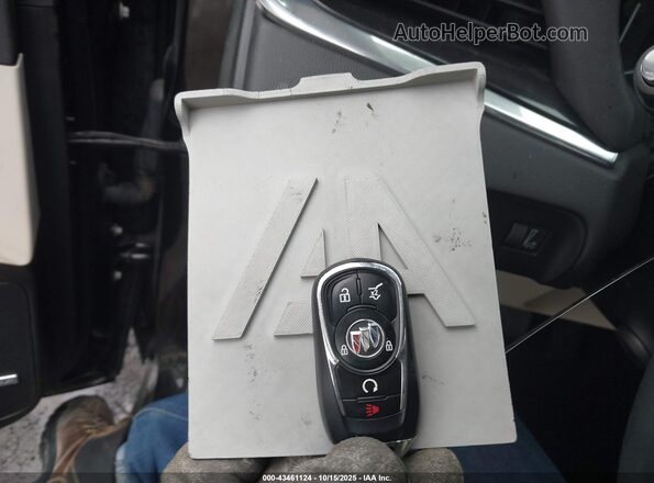 5GAERCKWXPJ255873 2023 BUICK ENCLAVE Black Widok deski rozdzielczej