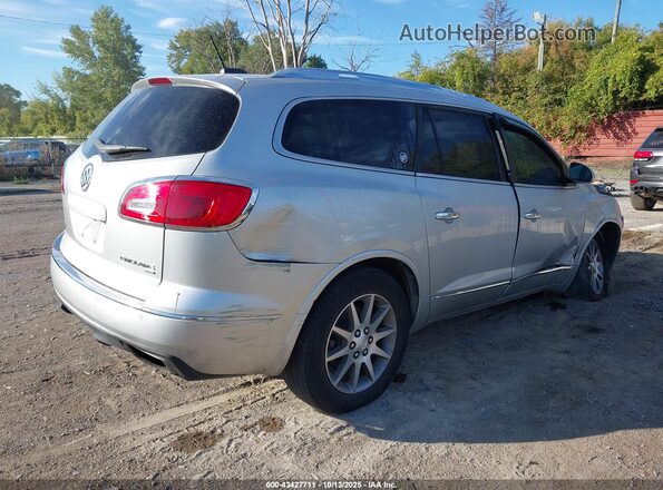 5GAKVBKD4GJ266035 2016 BUICK ENCLAVE Серебряный Задняя правая четверть